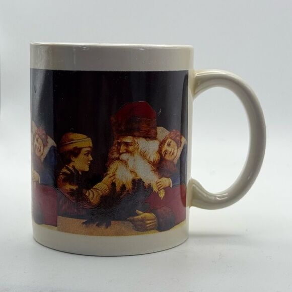 Vintage Santa clause Christmas mug - Picture 4 of 7